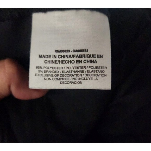 Nike Golf Pants Mens 35‎ x 32 Black Flat Front Dri-Fit Polyester - Picture 7 of 9